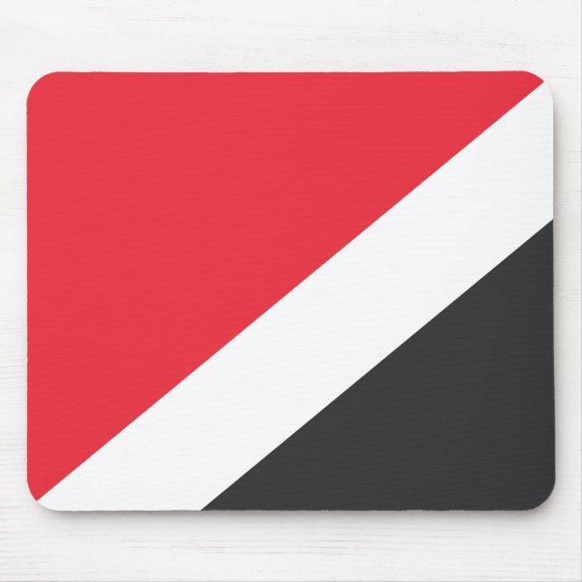 Principality of Sealand Flag Mouse Pad (Front)