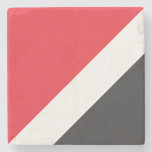 Principality of Sealand Flag Stone Coaster