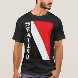 Principality of Sealand Flag  T-Shirt
