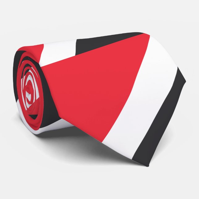 Principality of Sealand Flag Tie (Rolled)