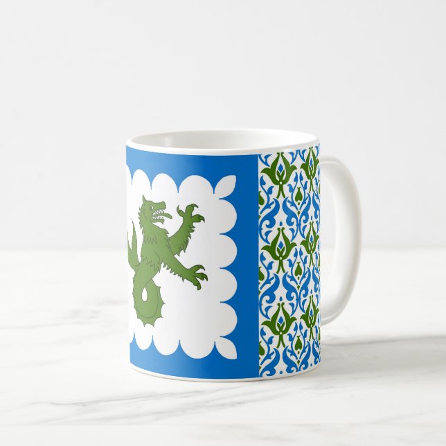 Principality of the Mists populace badge Coffee Mu Mug (Front Right)