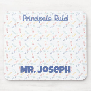 Principal's Rule Customisable Colourful Mouse Pad