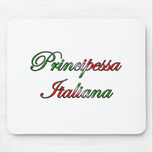 Principessa Italiana (Italian Princess) Mouse Pad