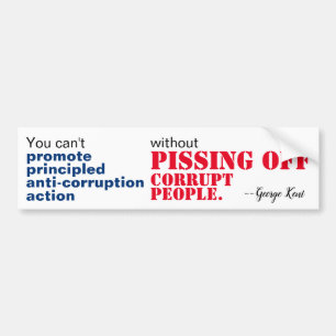 Principled Anti-Corruption Without Pissing Off Bumper Sticker