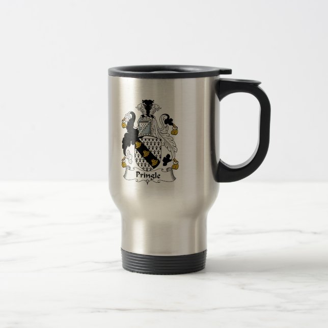 Pringle Family Crest Travel Mug (Right)