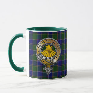 Pringle Tartan & Badge Mug