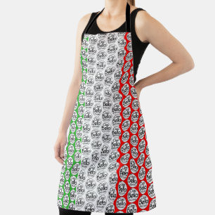 Print all over Ciao Bella Ltd apron for customer