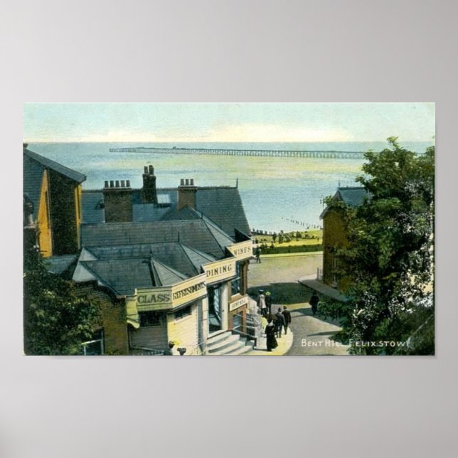 Print - Bent Hill, Felixstowe, Suffolk (Front)