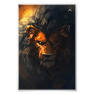 Print Between Lions
