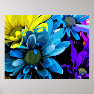 Print - Bright Blossoms 4724D