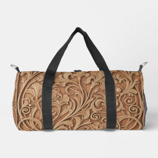 Print Cut Duffle Bag