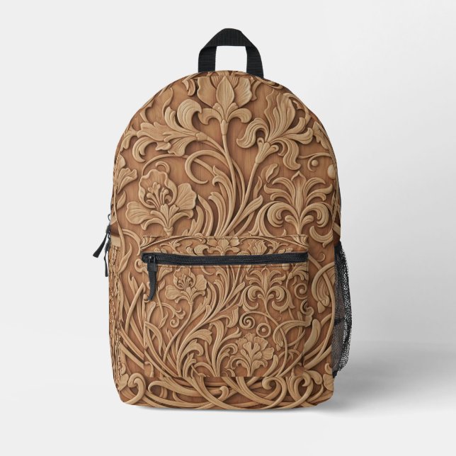 Print Cut Sew Backpack Bag (Front)