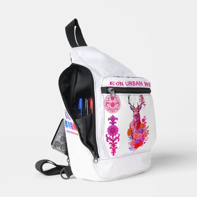 Print Cut Sew Bag backpack (Open)