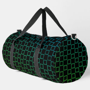Print Cut Sew Bag Black Green design