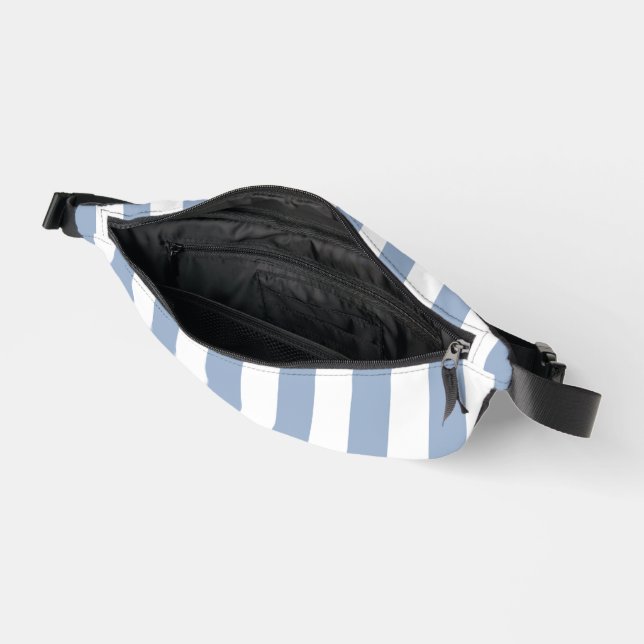Print Cut Sew Bag Blue & White Stripe (Open)