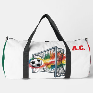 Print Cut Sew Bag- Large Personalised Football Duffle Bag