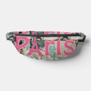 Print Cut Sew Bag Paris France   