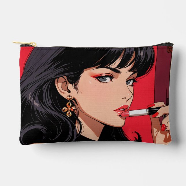 Print Cut Sew Bag/Pencil case  Accessory Pouch (Front)