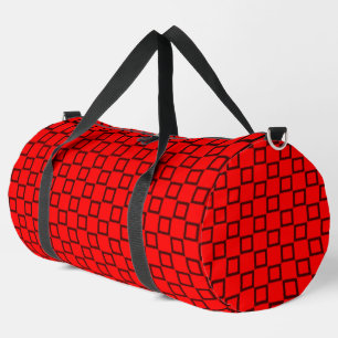 Print Cut Sew Bag red and black modern design