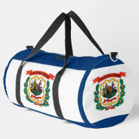 Print Cut Sew Bag, West Virginia flag