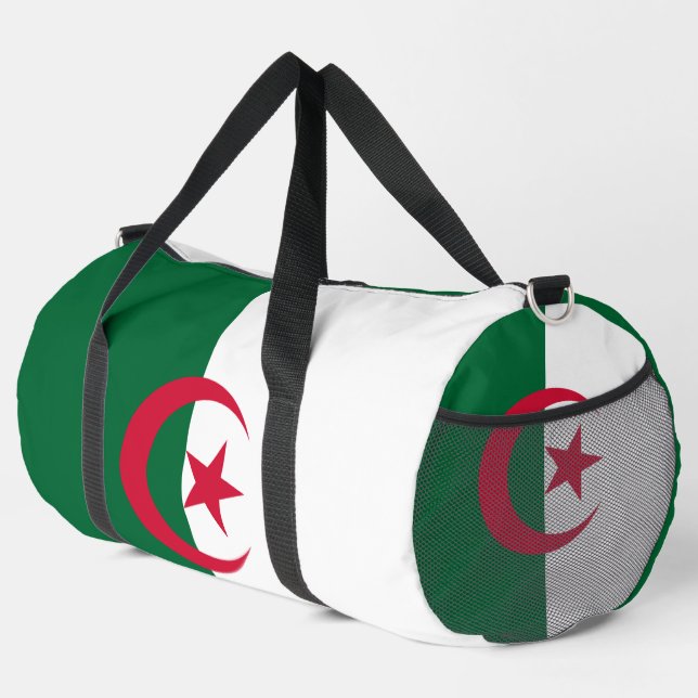 Print Cut Sew Bag with flag of Algeria (Right Corner)