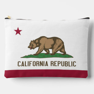 Print Cut Sew Bag with flag of California, USA