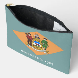 Print Cut Sew Bag with flag of Delaware, USA