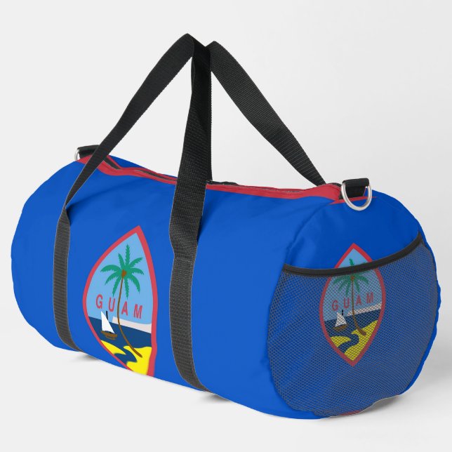 Print Cut Sew Bag with flag of Guam, US (Right Corner)