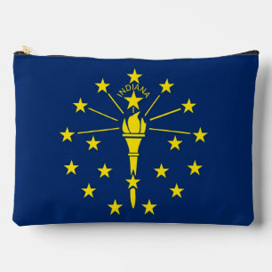 Print Cut Sew Bag with flag of Indiana, US