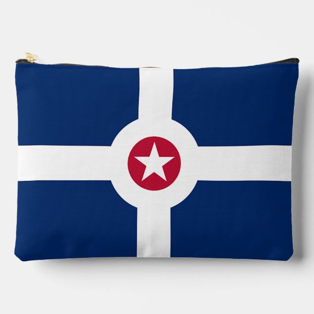 Print Cut Sew Bag with flag of Indianapolis (Front)