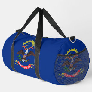 Print Cut Sew Bag with flag of North Dakota, USA