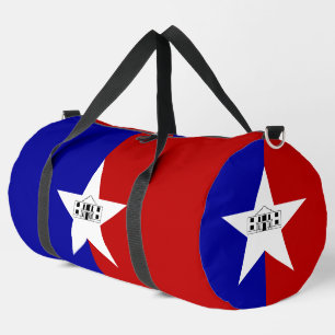 Print Cut Sew Bag with flag of San Antonio, USA