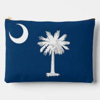 Print Cut Sew Bag with flag of South Carolina, USA