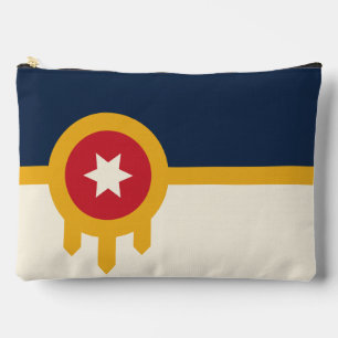 Print Cut Sew Bag with flag of Tulsa City, USA