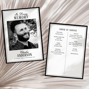 Print/Digital In Loving Memory Memorial Program