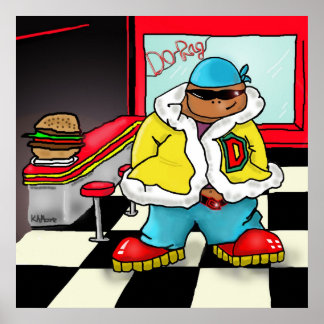 Print "Do-Rag" - by Kev Moore