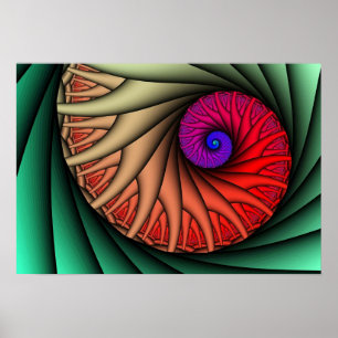 Print: Julia Nautilus Poster