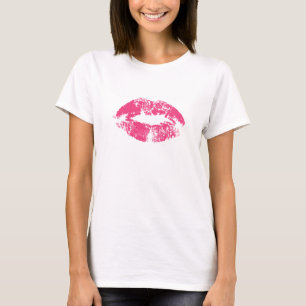 Print Of Red Lips 2 T-Shirt