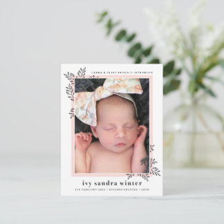 PRINT ORDER  4.25 x 5.5 inch tall vertical card