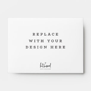 PRINT ORDER 4.75 x 6.5 inch A6 lanscape Envelope
