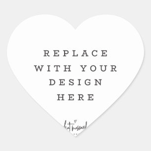 PRINT ORDER envelope party favour seal heart