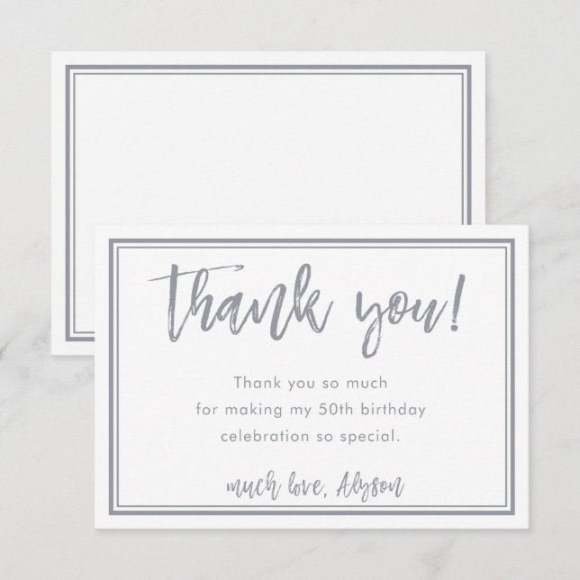 PRINT ORDER  for Alyson thank you notes  Invitation (Front/Back)