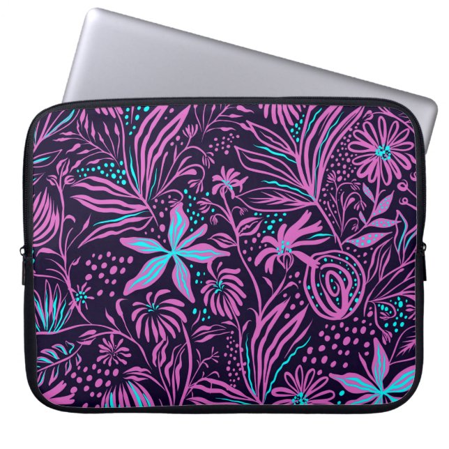 Print pattern sheets drawing laptop sleeve (Front)