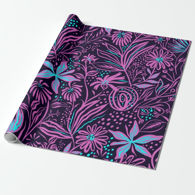 Print pattern sheets drawing wrapping paper (Unrolled)