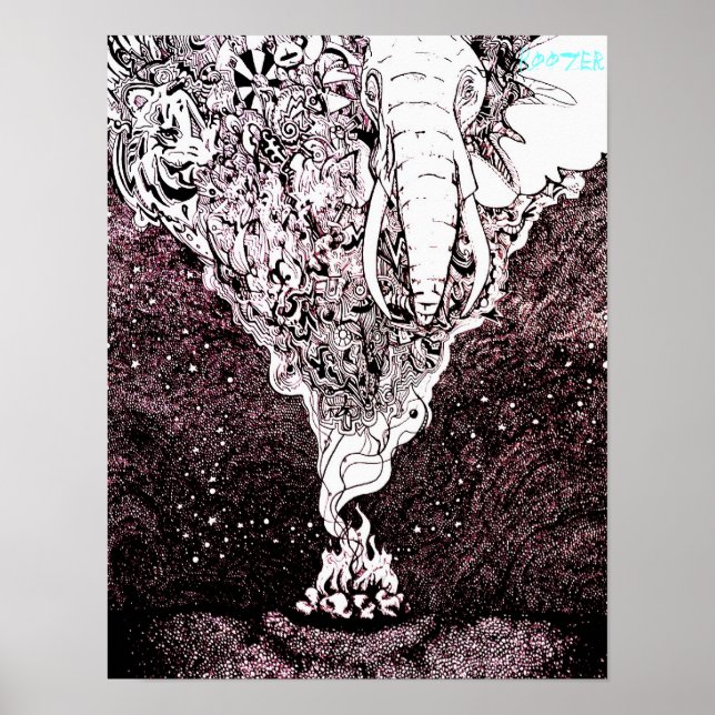 print poster of original art work (Front)