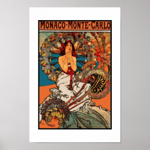 Print Retro Artist Mucha Image