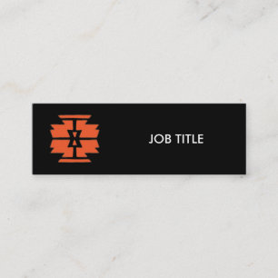 Print - Southwest Indian Design Mini Business Card