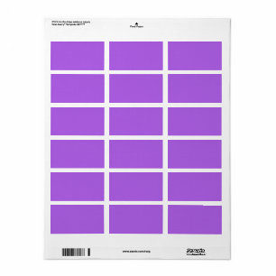 Print-to-the-Edge Address Labels