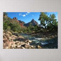 Print: Virgin River And Watchman