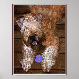 Print: "Wanna Play?" Poster